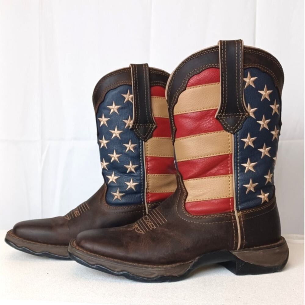 Durango Lady Rebel 10" Cowboy Boots sz 7 Excellent